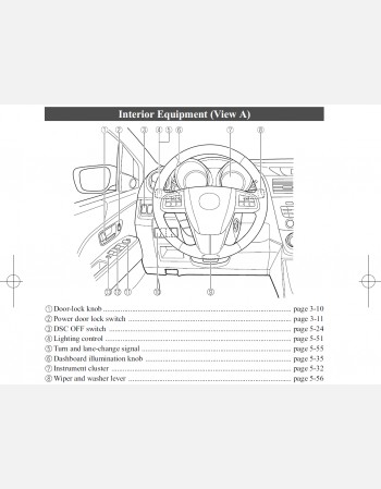 mazda premacy 2012 owners manual